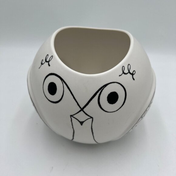 Kate Spade x Lenox Woodland  Park Short Owl Vase - Picture 2 of 12